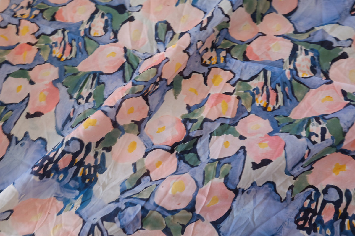 Watercolor Blossom Cotton Lawn – 1.31 / 1.97 yd