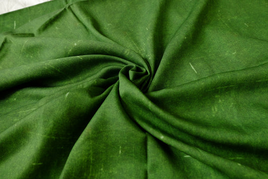 Deep Green Twill Tencel Fabric, 2.84 Yards