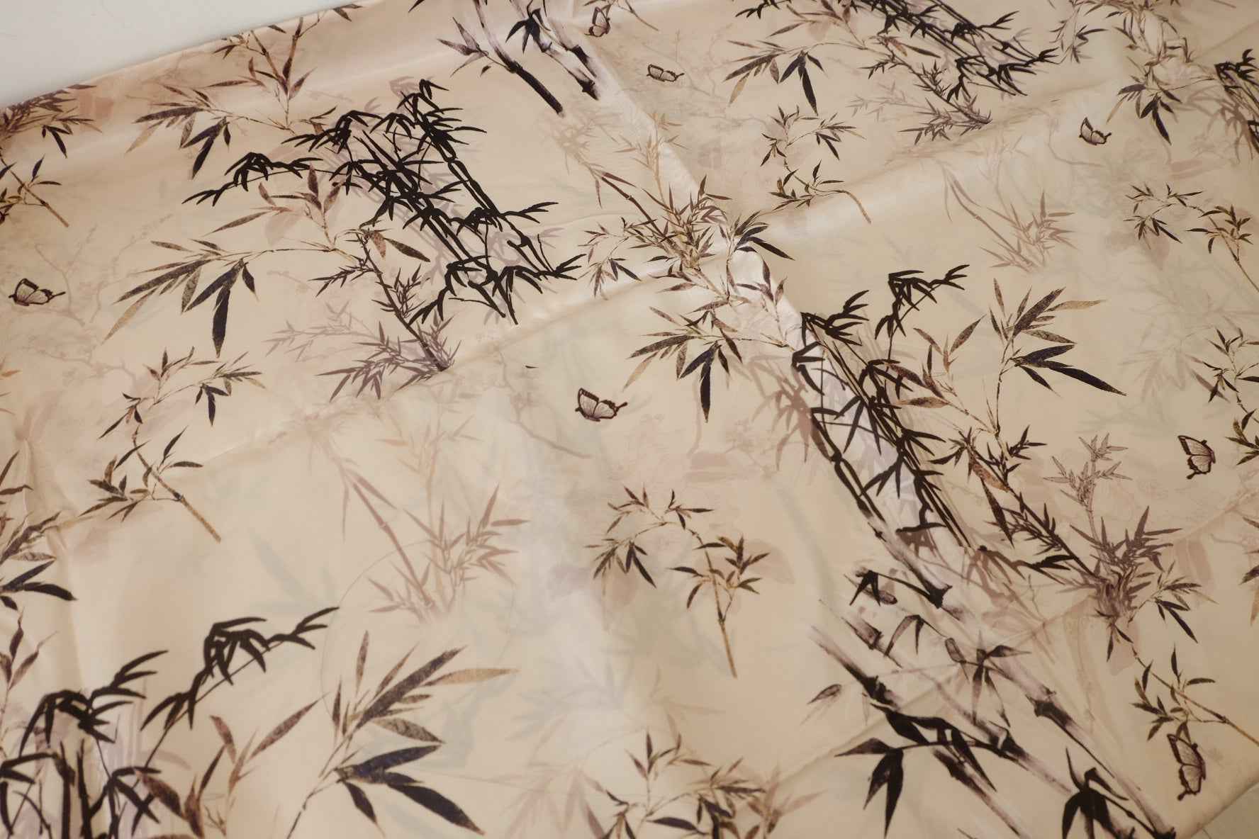 Ink Bamboo Silky Rayon Fabric – 3.3 yd