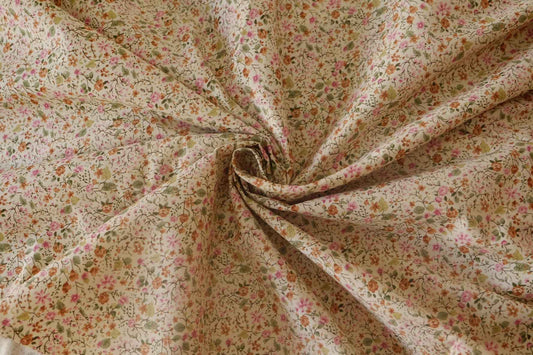 Vintage Ditsy Floral Cotton Twill – 2.2 yd
