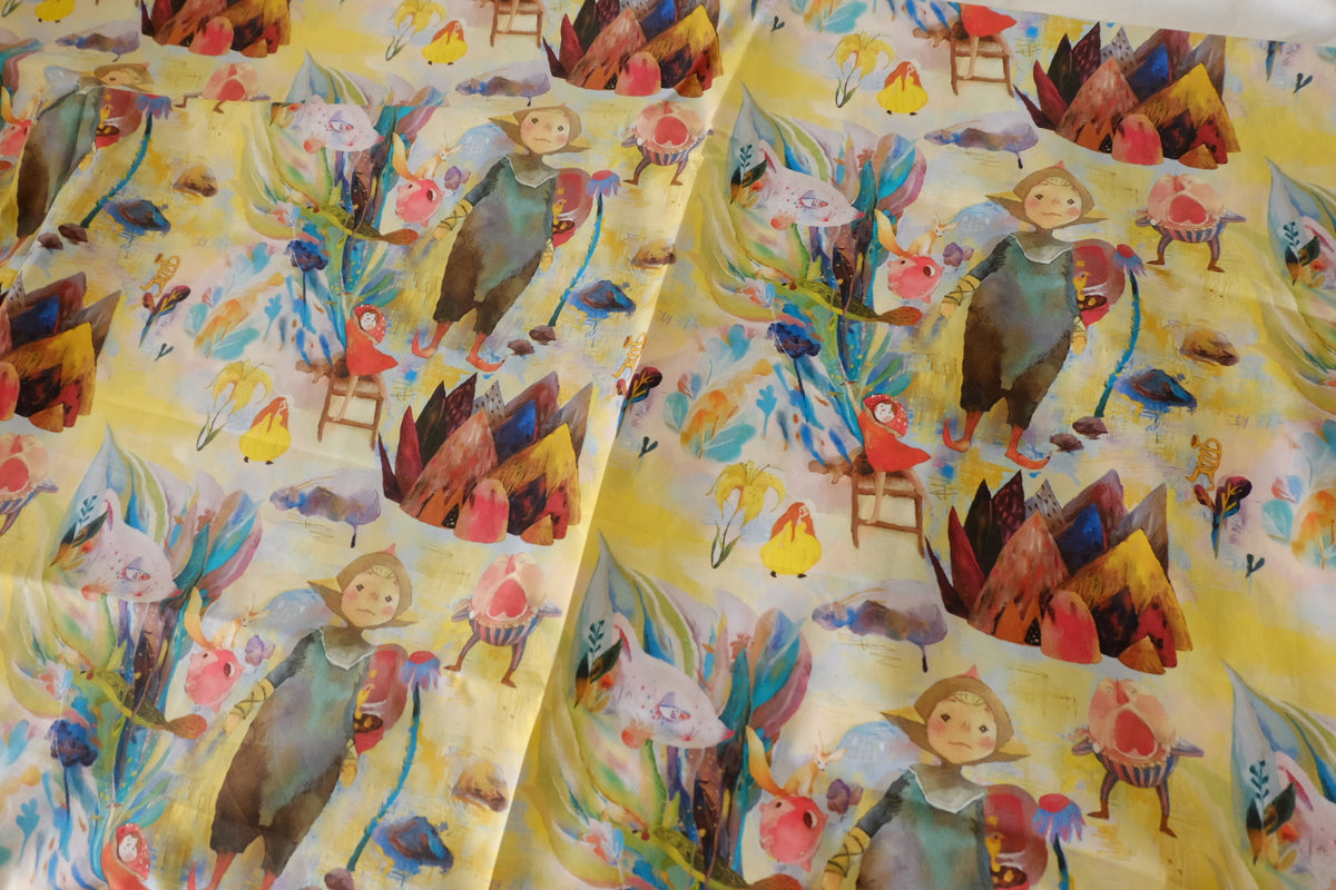 Whimsical Storybook Cotton – 2.73 yd