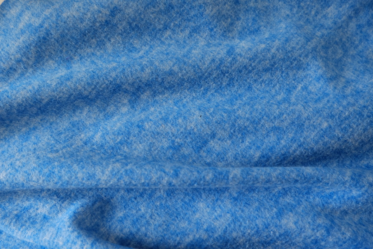 Electric Blue – Ultra Soft Brushed Thermal Knit Fabric | 2.2 Yards
