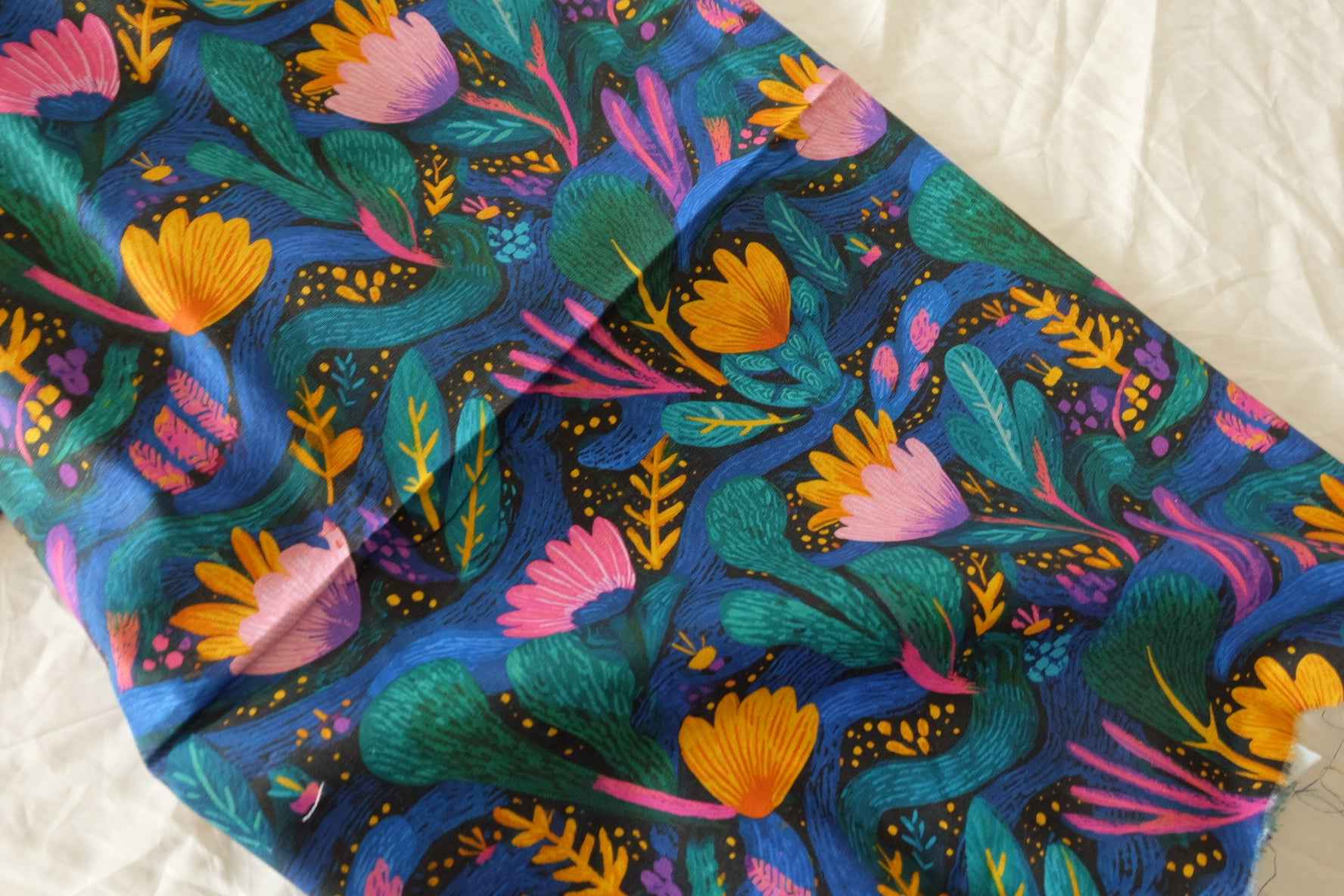 Midnight Garden Cotton – 1.20 yd