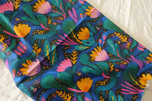 Midnight Garden Cotton – 1.20 yd