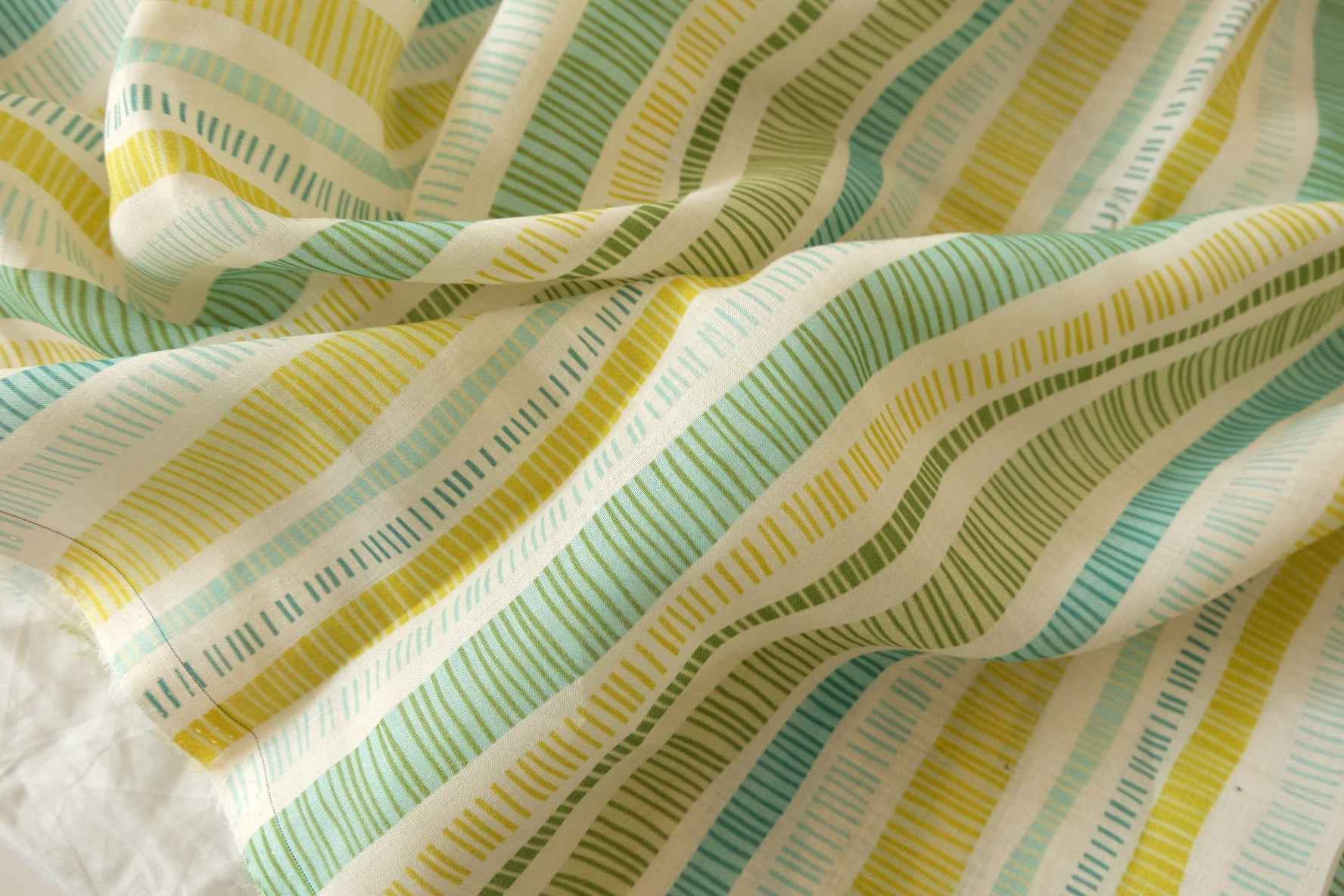 Seaside Stripe Fine Ramie – Sold by the Meter