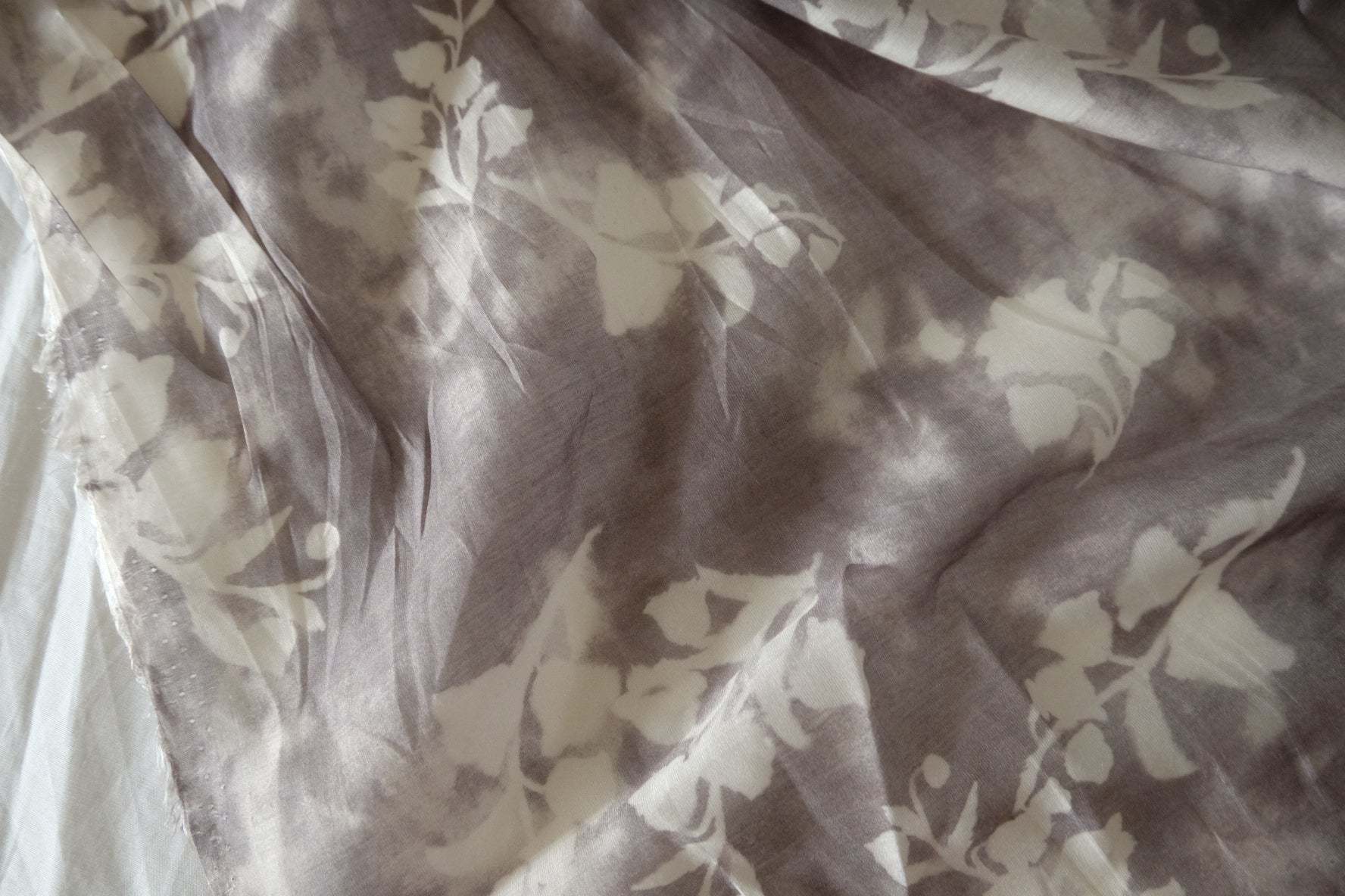 Smoky Botanical Tencel Nylon Fabric – 3.28 yd