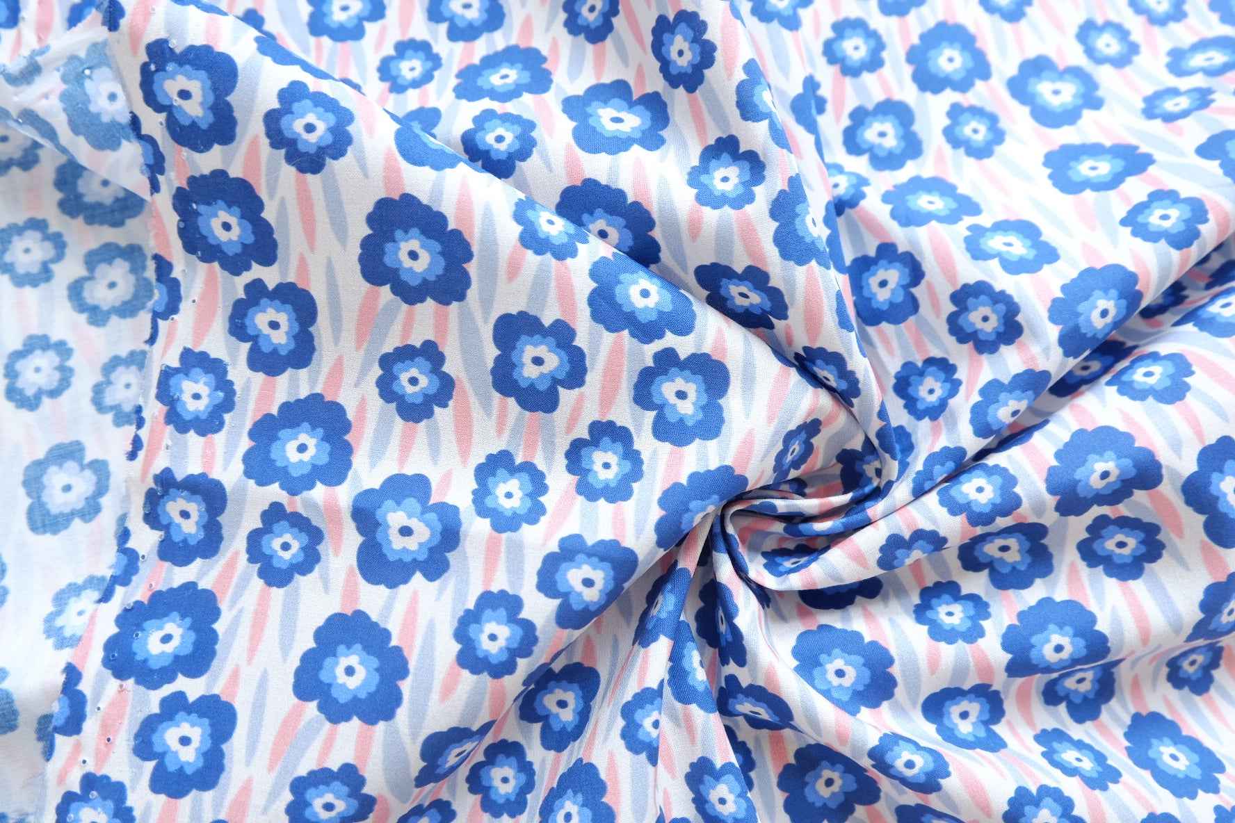 Double-Border Embroidered Cotton Linen Nylon Fabric - 3.28 yd