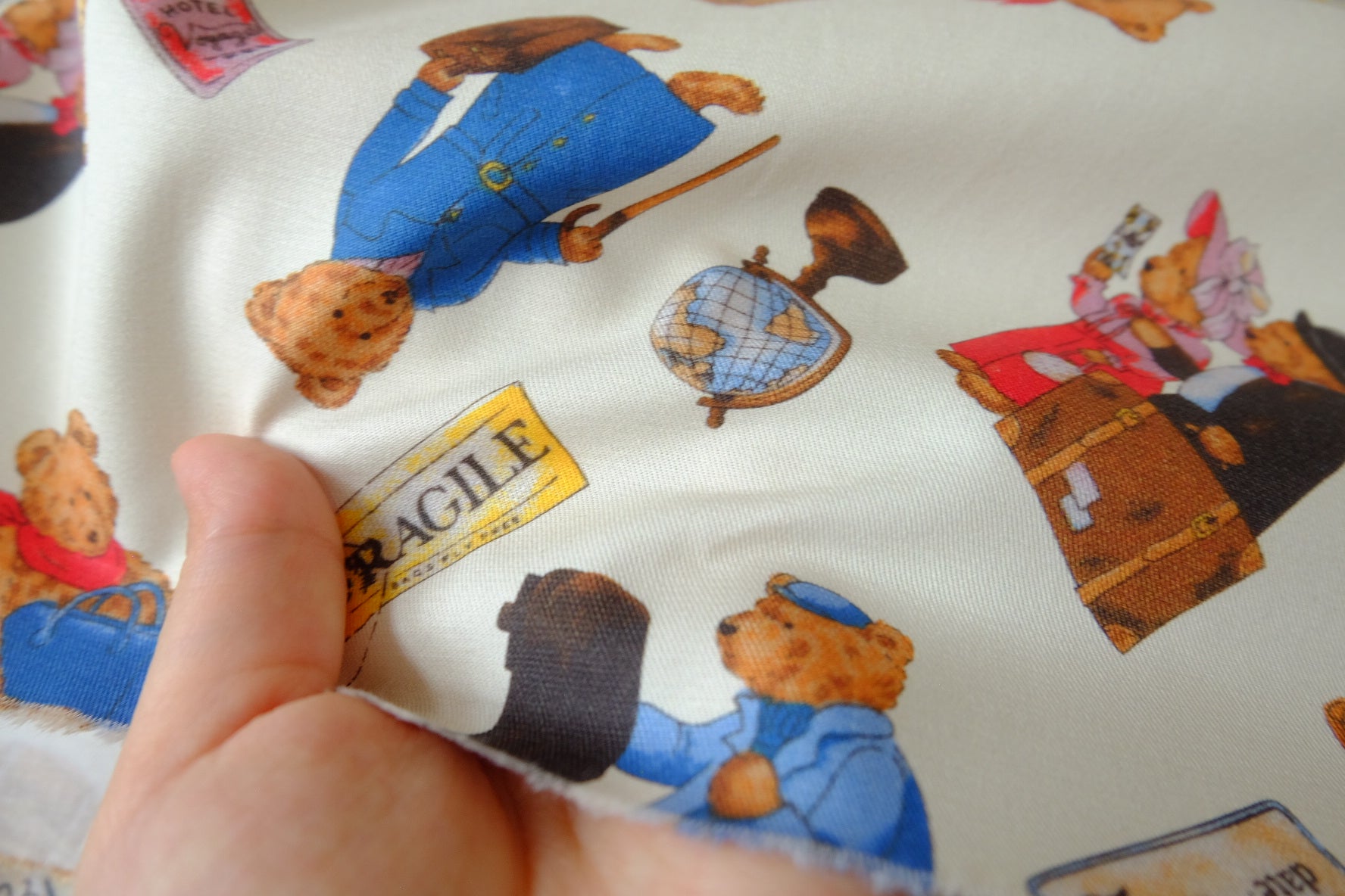 Travel Bear Cotton Twill, 2.2 Yards