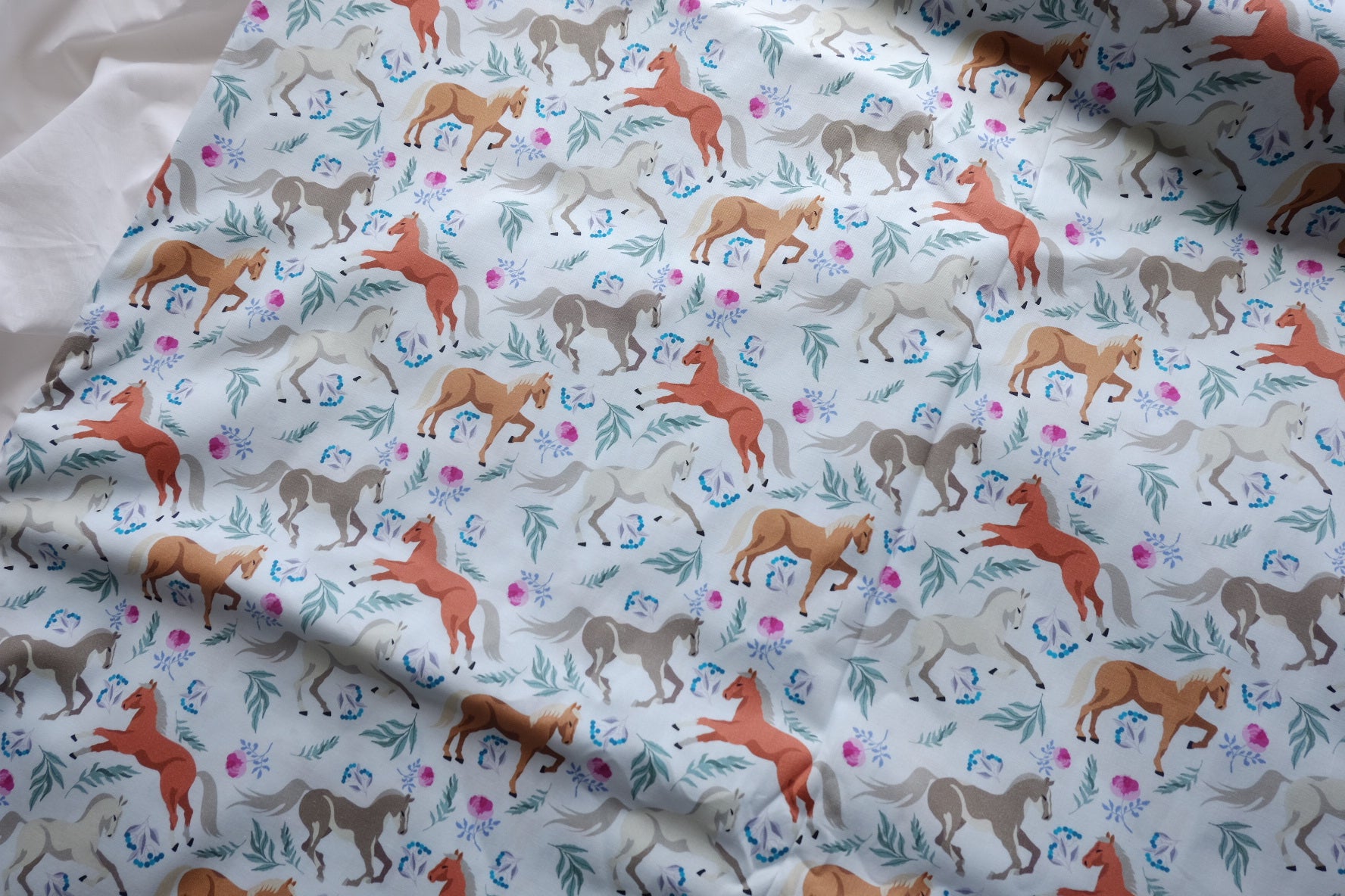 Wild Horses Cotton Poplin – 2.2 yd