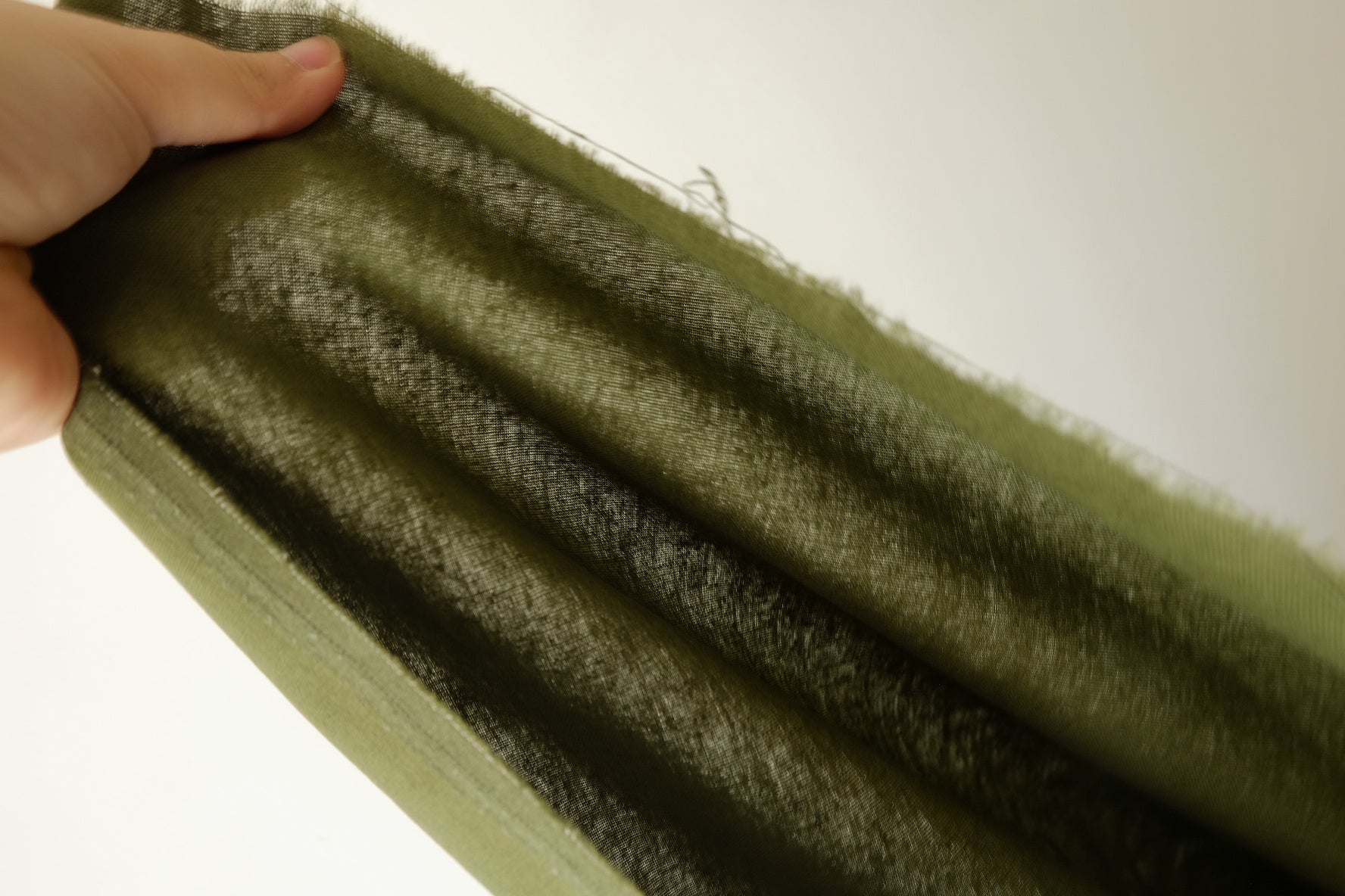 Olive Linen Cotton Solid – 2.19 yd