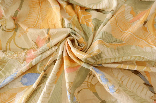 Soft Tropical Tencel Linen Blend — 3.28 yd