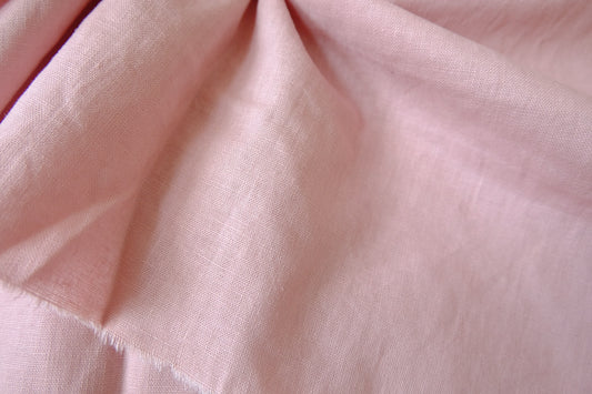 Dusty Pink Italian Linen Cotton, 2.2 Yards