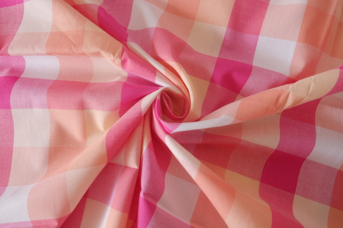 Blush Sorbet Yarn-Dyed Combed Cotton – 3.3 yd