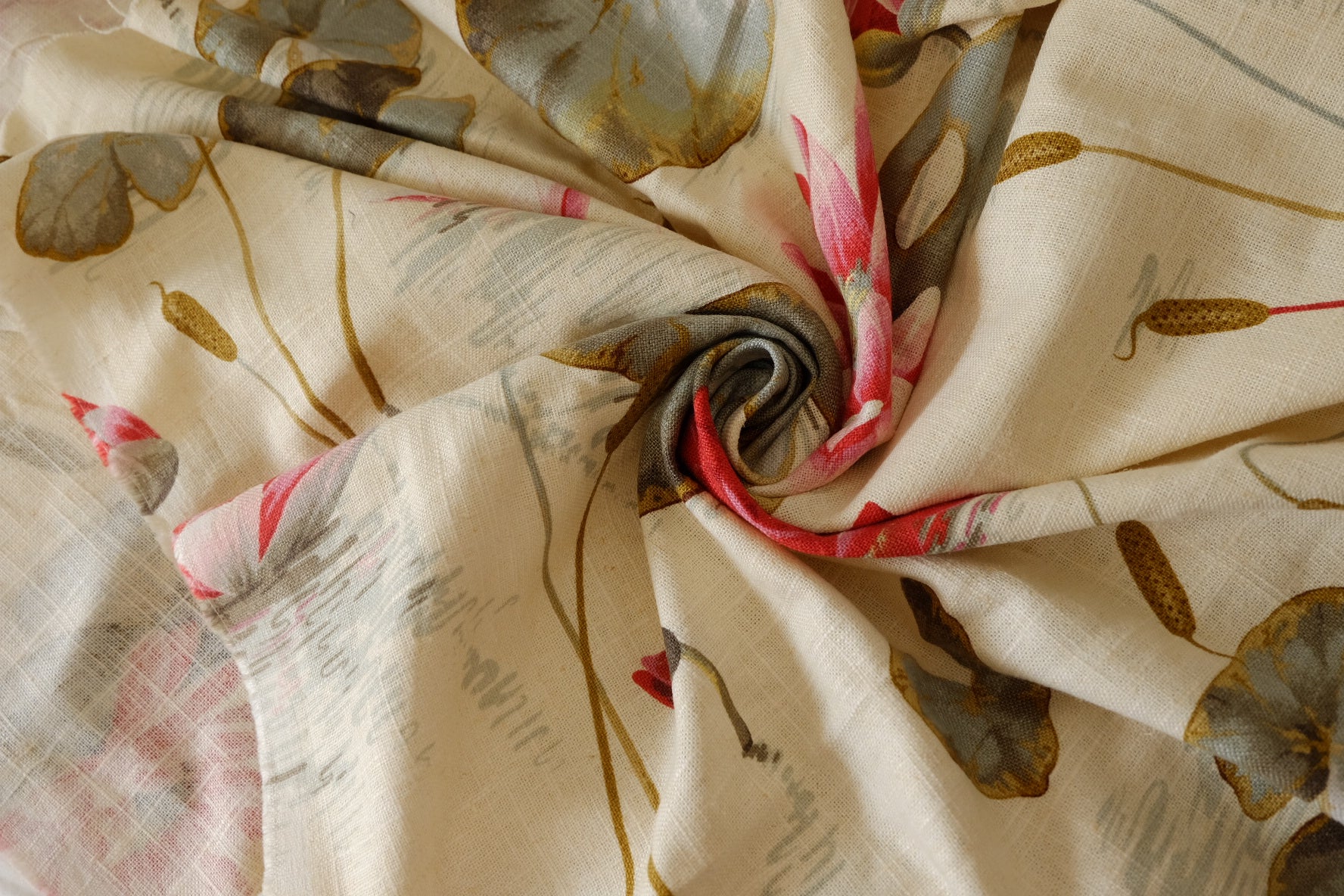 Lotus Pond Heavy Linen Blend – 1.6 yd