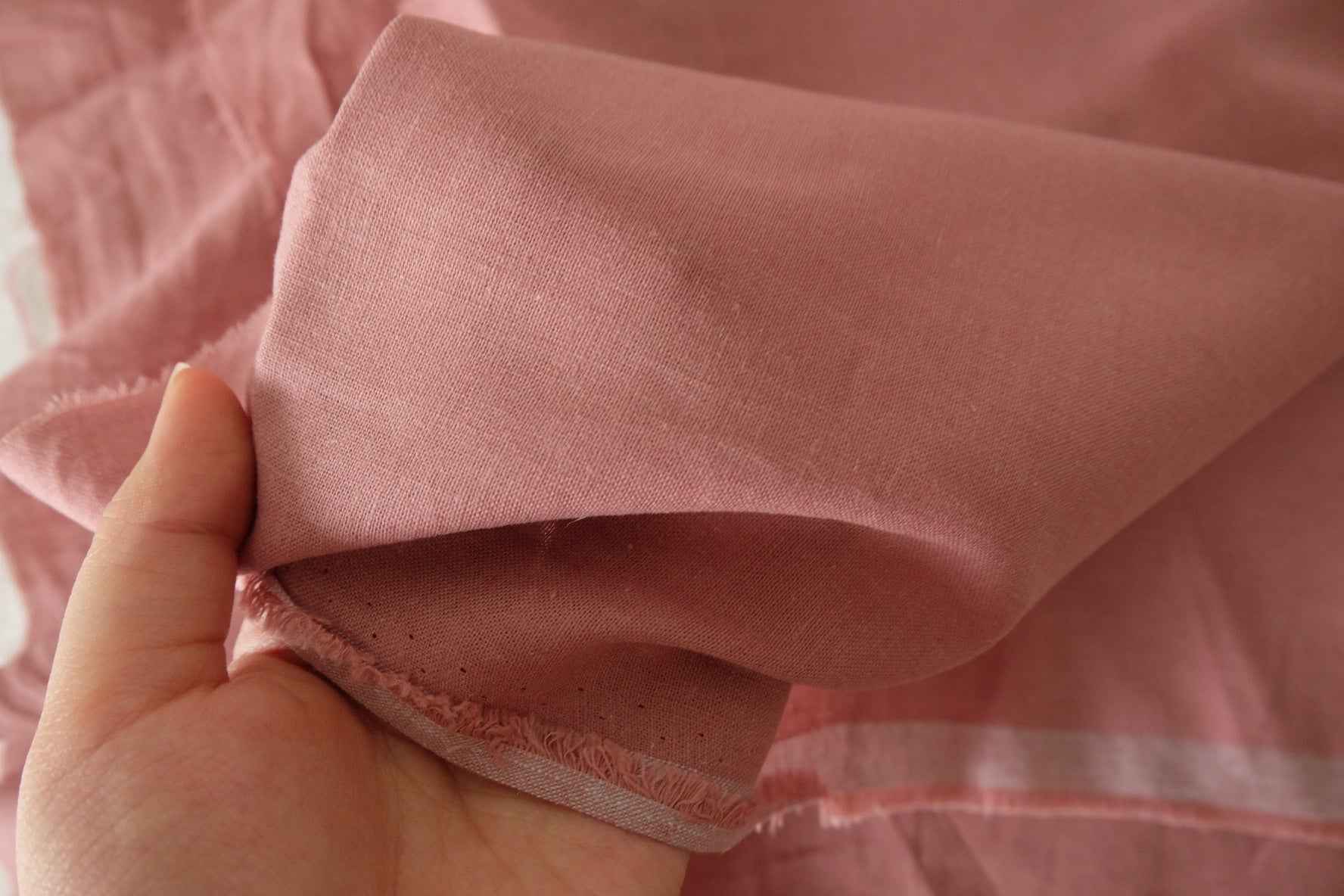 Dusty Rose Pure Hemp — 2.19 yd