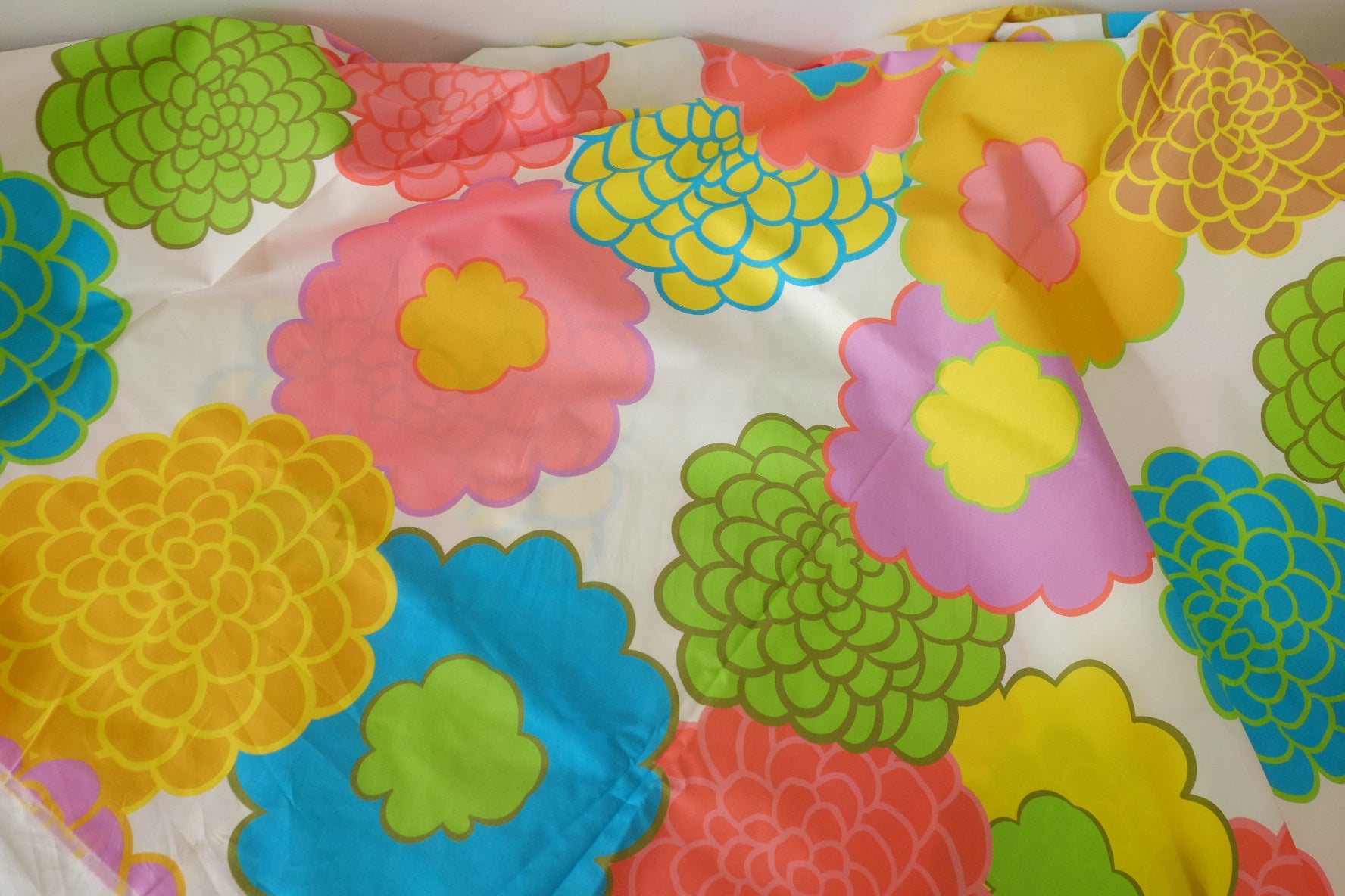 Retro Pop Floral Cotton Poplin – 1.6 yd