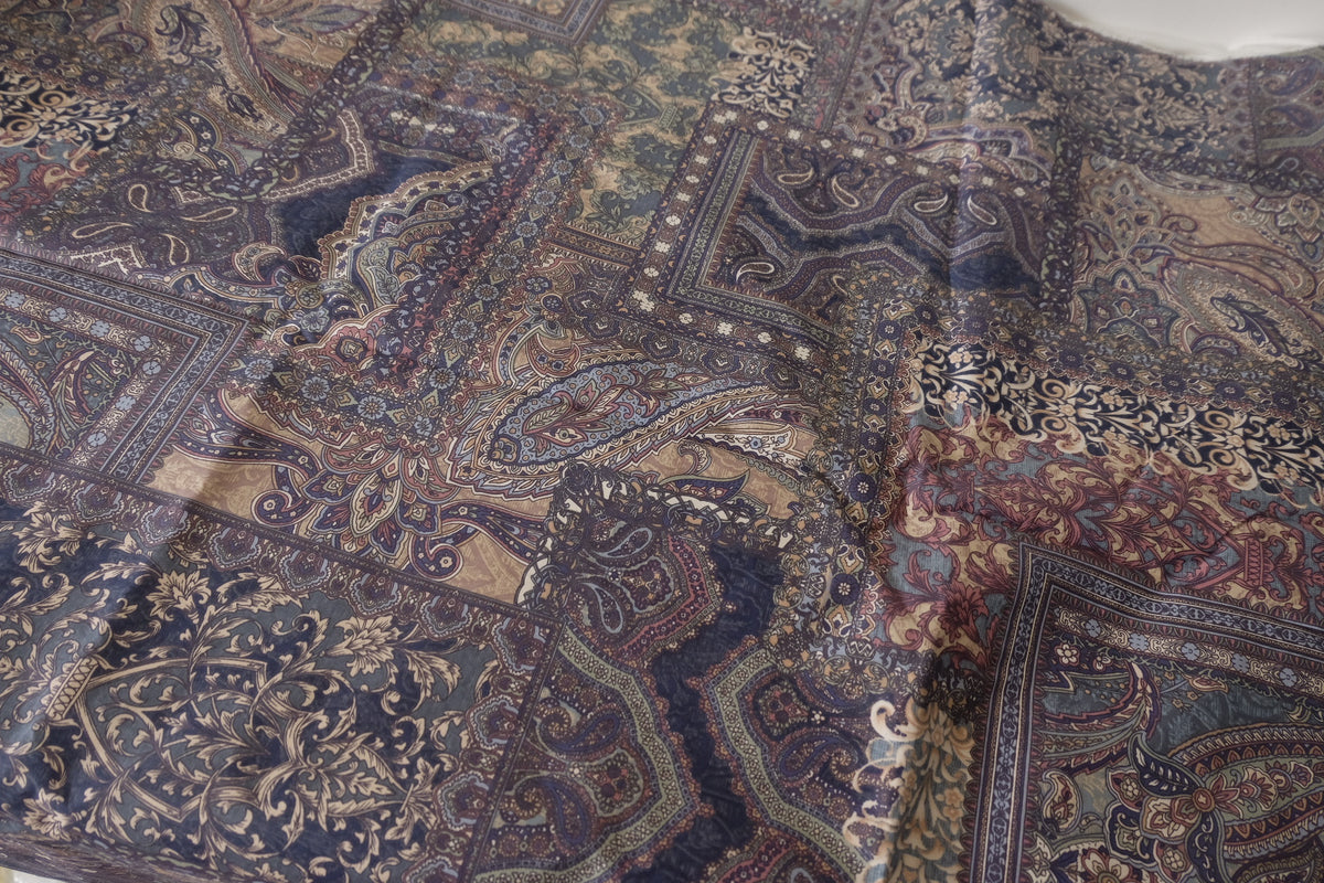 Antique Paisley High-Density Cotton Poplin – 1.6 Yards
