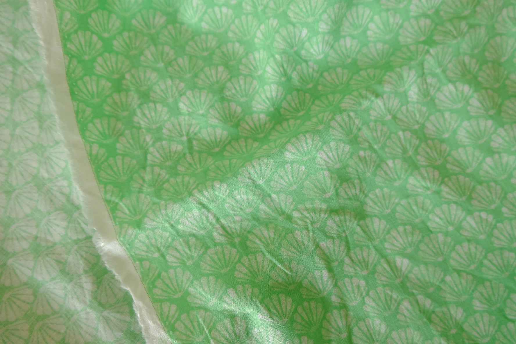 Mint Fan Cotton Linen – 2.41 yd
