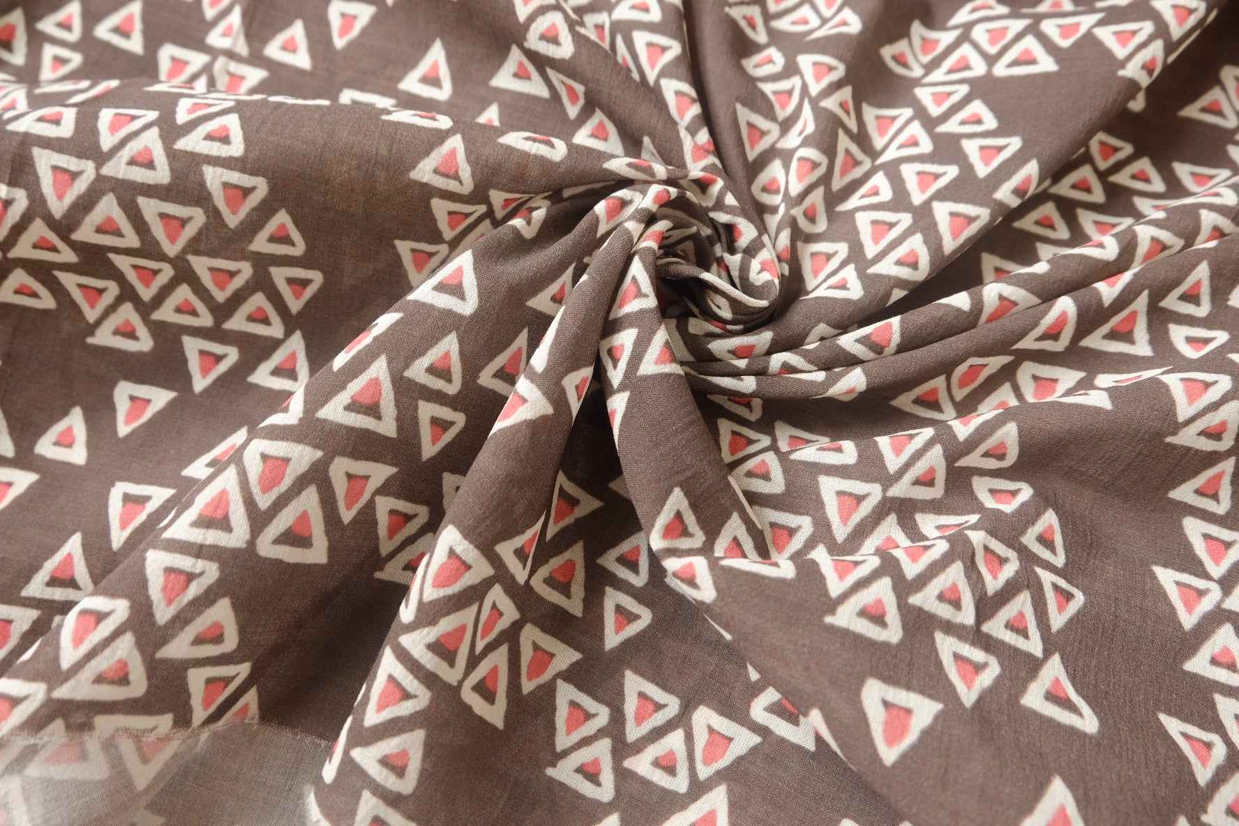 Geometric Tencel-Linen Fabric - 1.91 yd