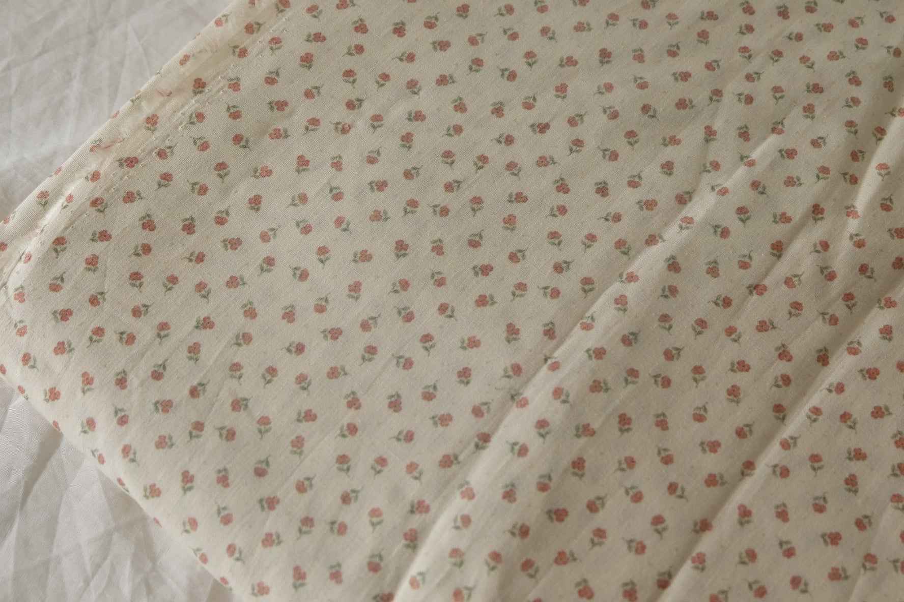 Tiny Floral Cotton Fabric – 2.2 Yards