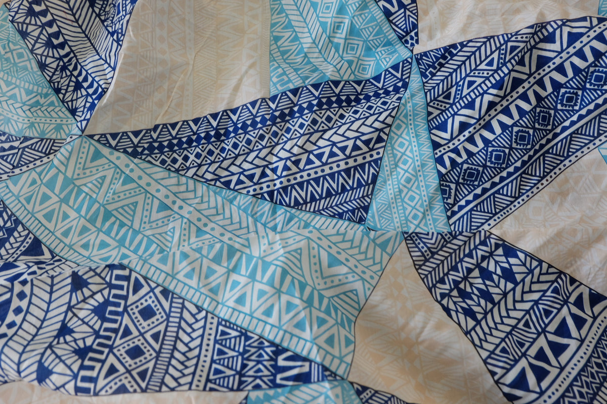 Coastal Mosaic Fine Cotton Lawn – 3.28 yd