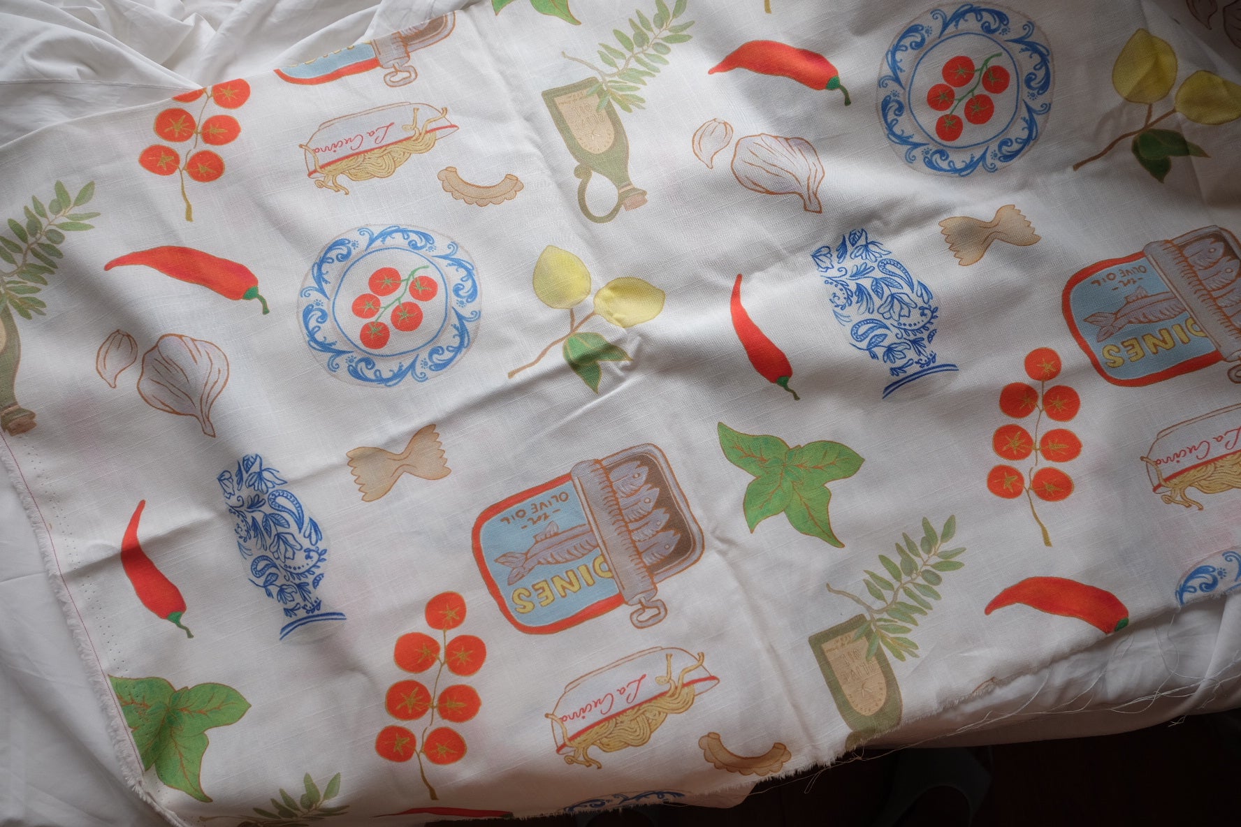 Mediterranean Pantry Linen Cotton Slub – 2.2 yd