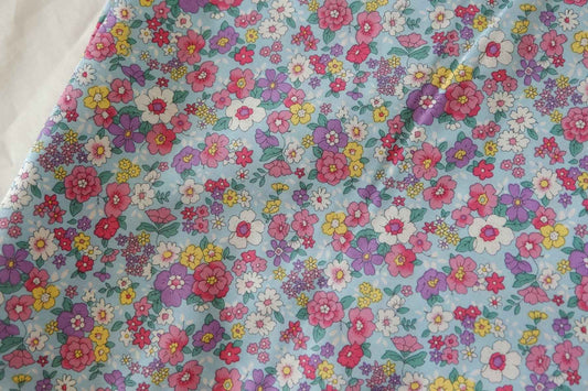 Pastel Meadow Cotton Poplin – 3.3 yd