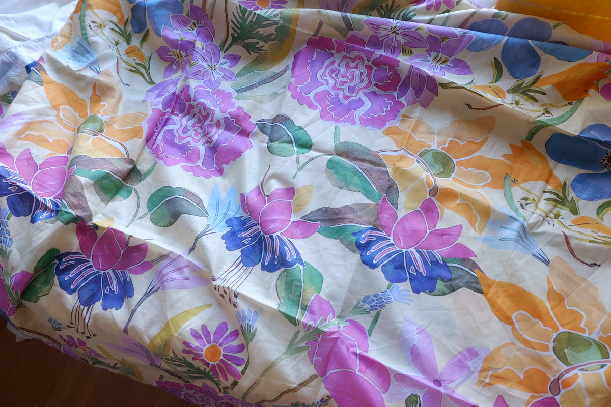 Watercolor Garden Cotton Batiste – 3.3 yd
