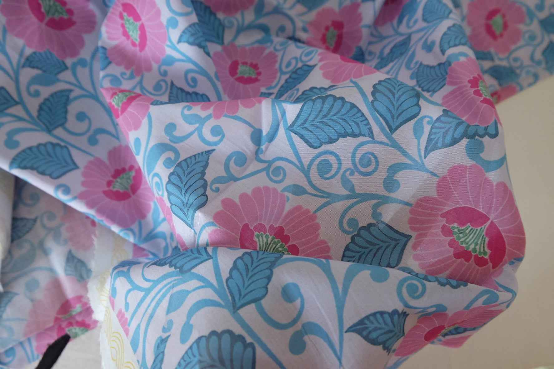 Ultra Lightweight Cotton Voile Fabric –3.1 yards