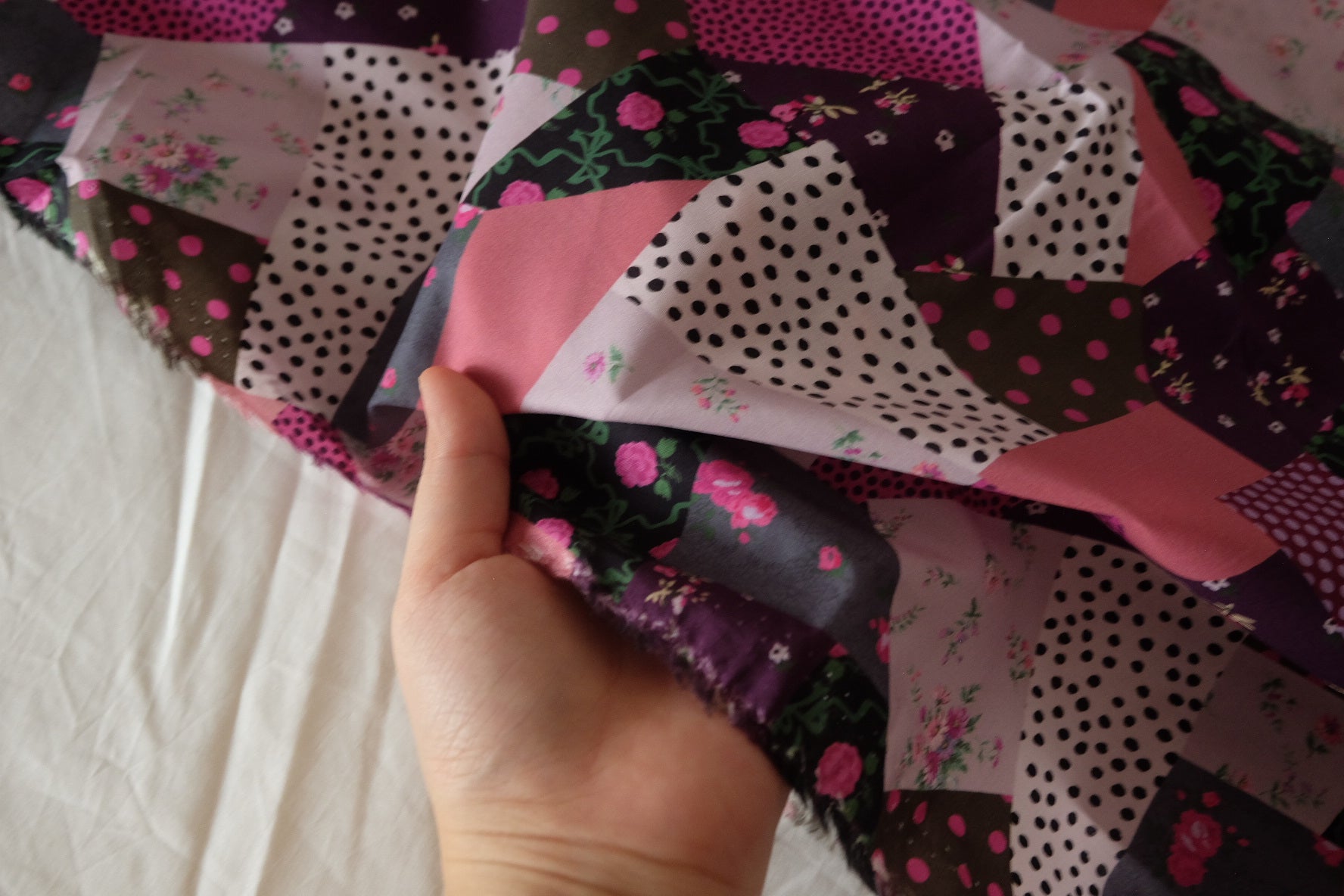 Patchwork Floral Cotton Poplin – 2.19 yd