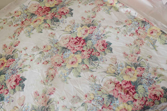 Vintage Floral Dobby Cotton – 3.3 yd