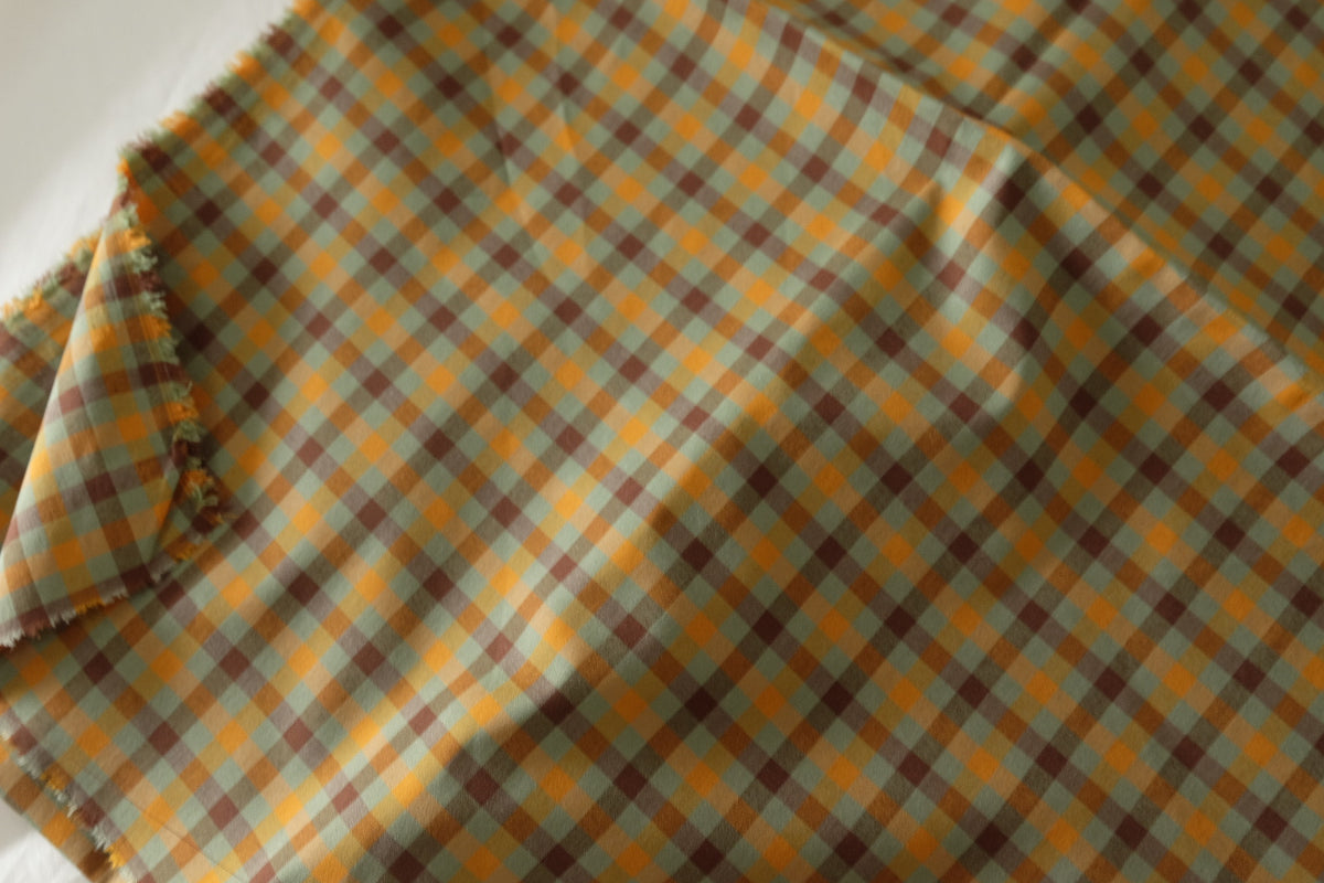 Autumn Plaid Polyamide Blend – 2.2 yd