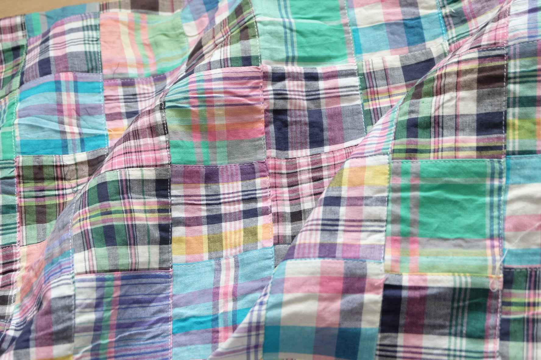 Hand-Pieced Patchwork Cotton — 2.2 yd