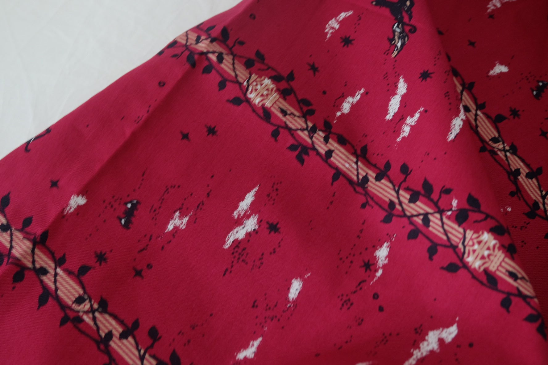 Plum Witching Hour Double Border Fabric – 2.2 yd