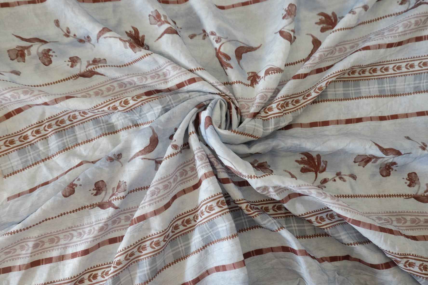 Vintage Stripe Tencel Linen Fabric – 3.2 yd