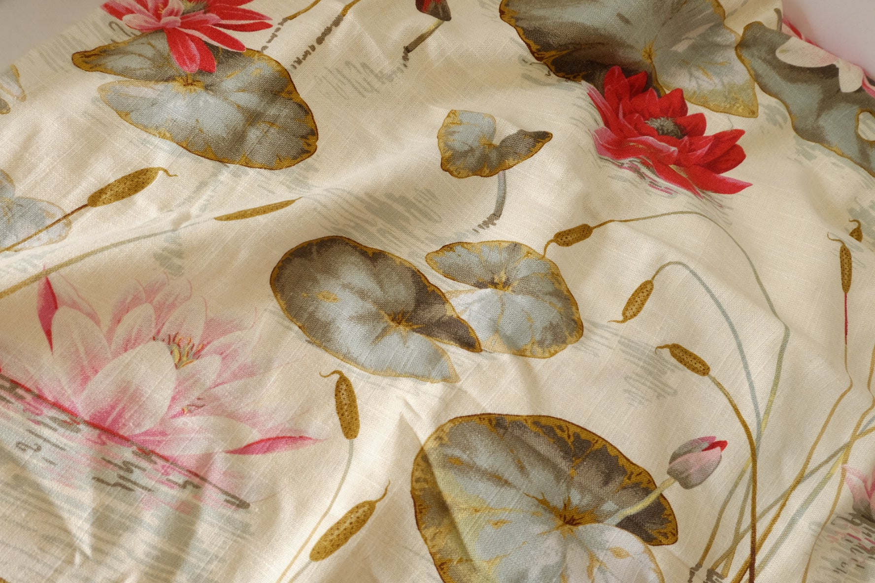 Lotus Pond Heavy Linen Blend – 1.6 yd