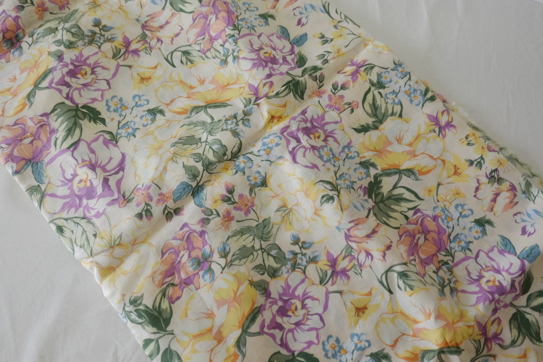 Vintage Garden Cotton Linen Fabric – 3.3 yd