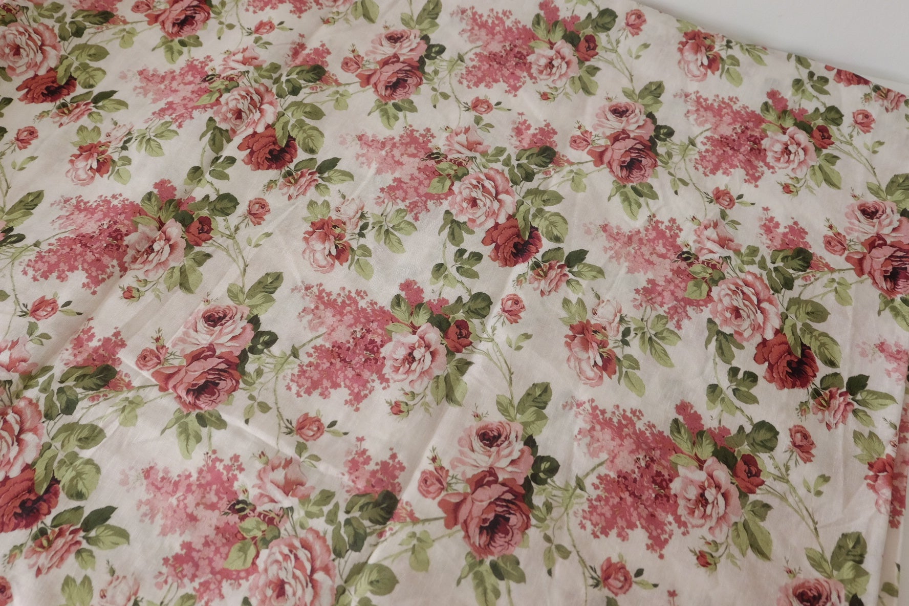 Vintage Rose Garden Tencel Cotton – 3.3 yd