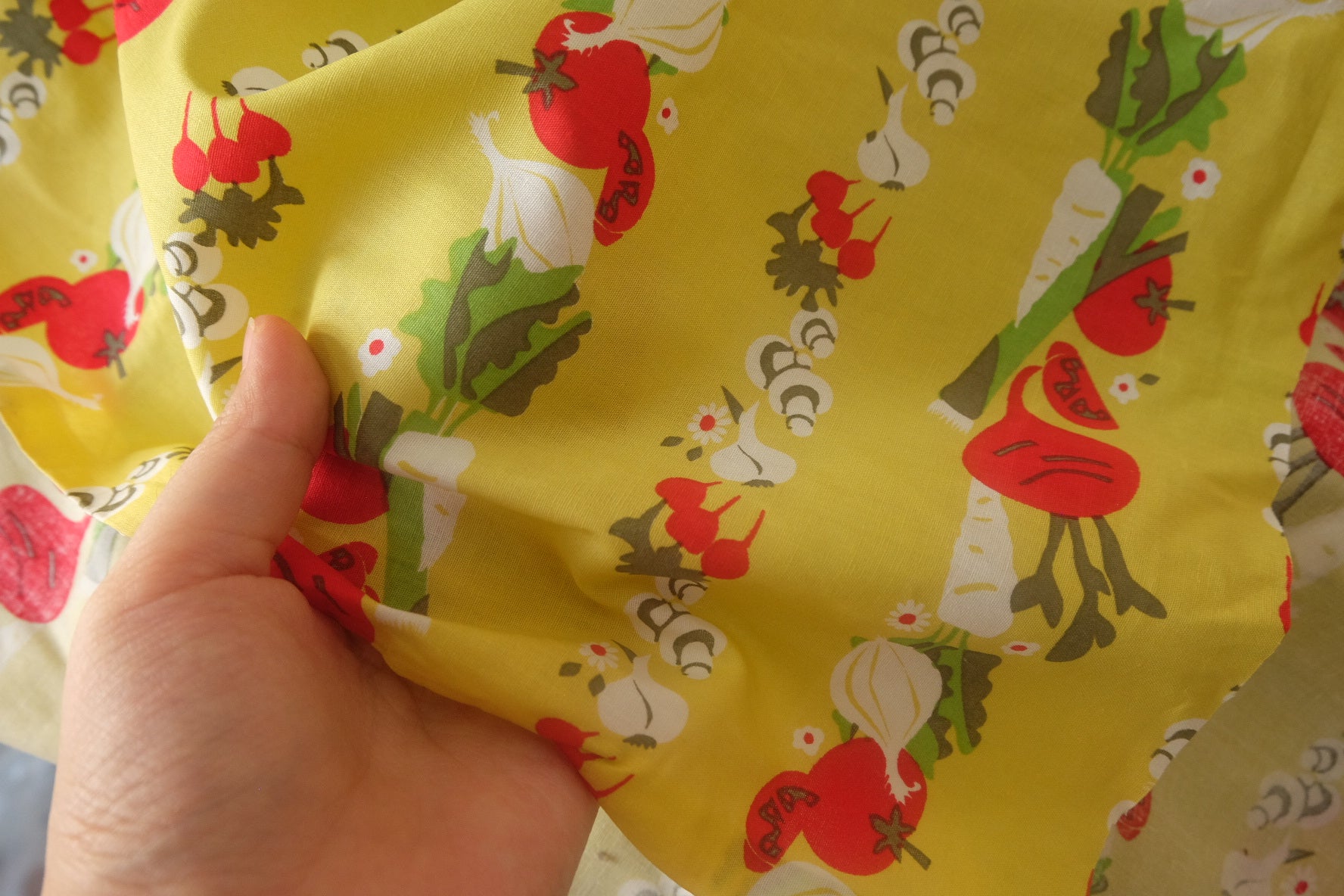 Garden Harvest Lightweight Cotton Canvas – 1.6 yd