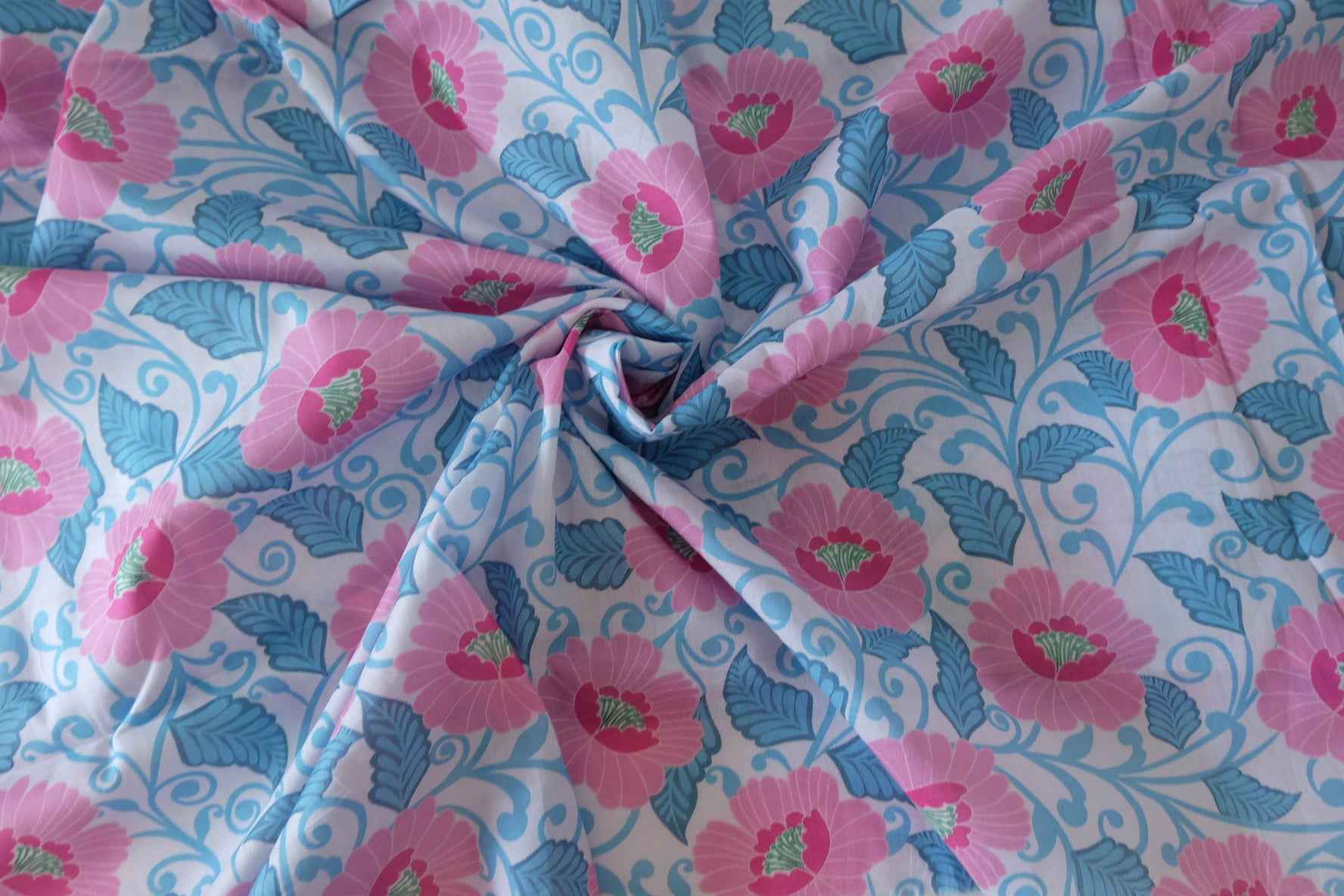 Ultra Lightweight Cotton Voile Fabric –3.1 yards