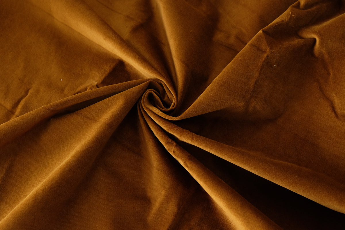 Caramel Cotton Velveteen – 2.2 yd