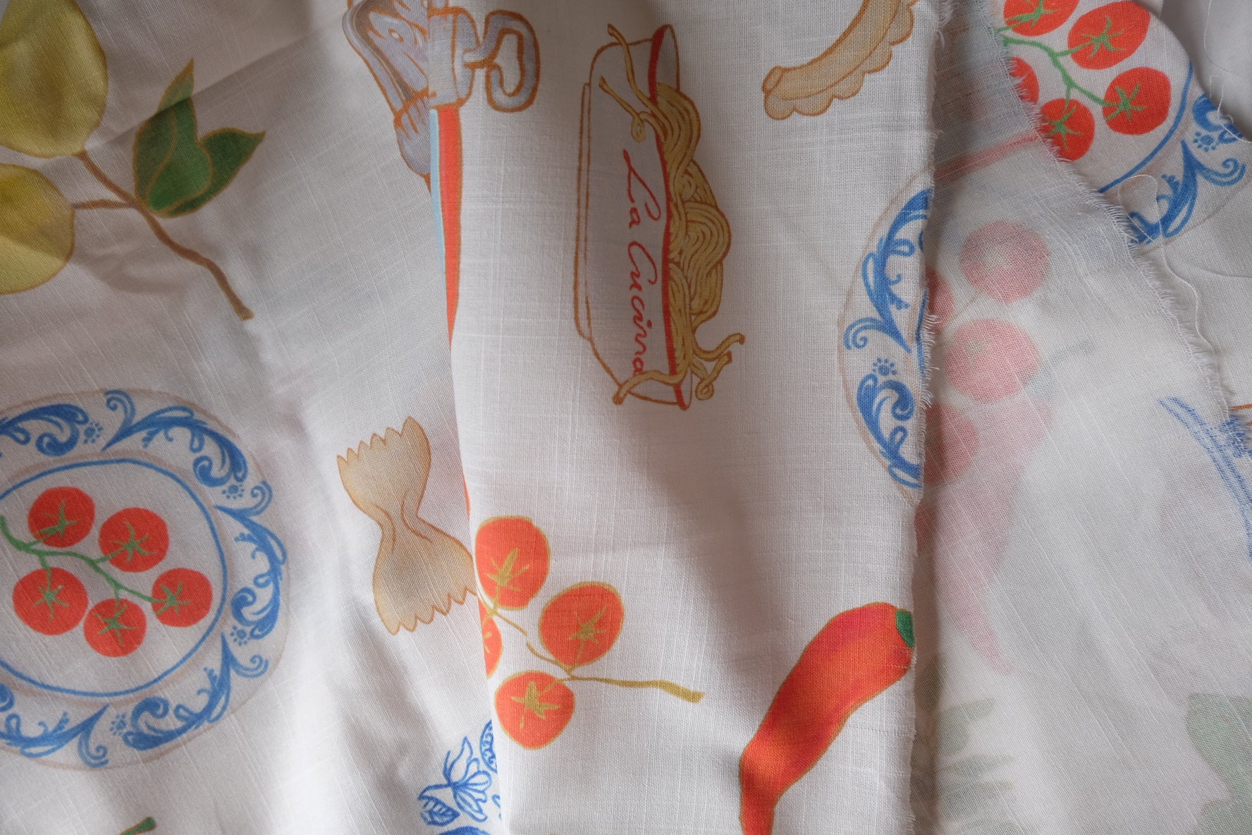 Mediterranean Pantry Linen Cotton Slub – 2.2 yd