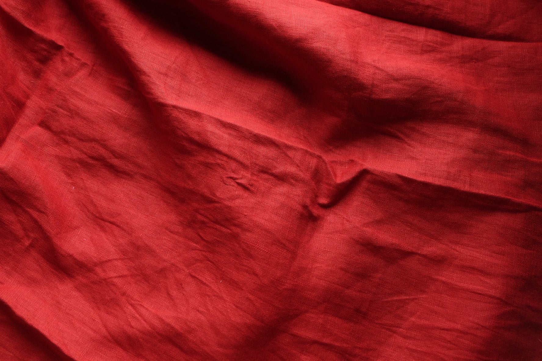 Brick Red 11s Pure Linen – 2.2 yd