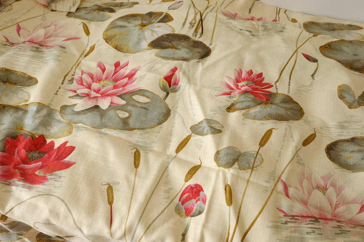 Lotus Pond Heavy Linen Blend – 1.6 yd