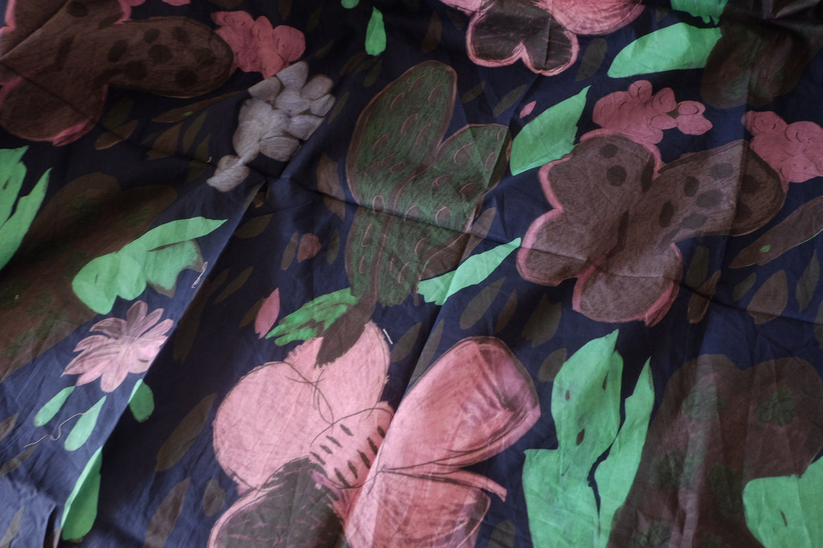 Midnight Botanical Garden – Cotton Poplin – 2.30 yd