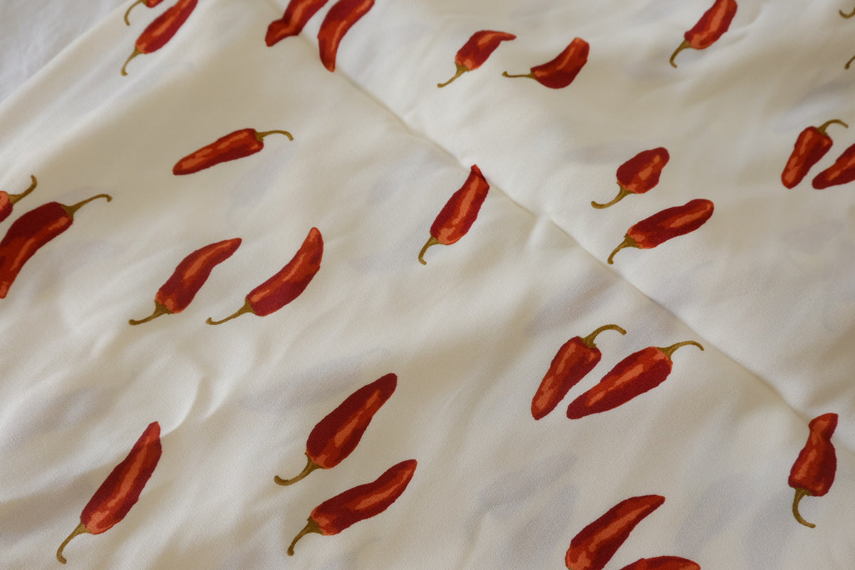 Little Red Chili Heavyweight Viscose – 2.73 yd