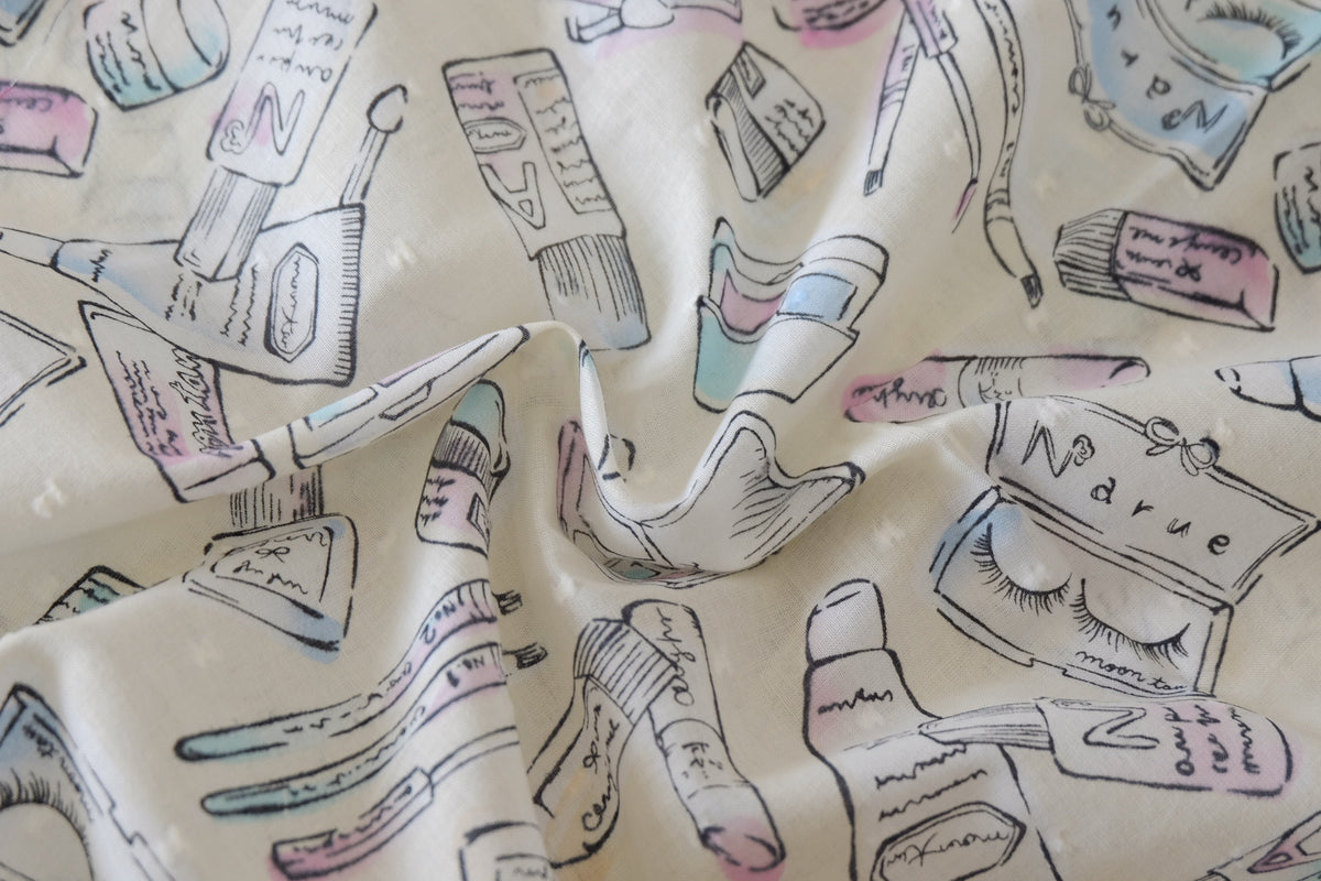 Makeup Sketch Textured Cotton – 2.2 yd