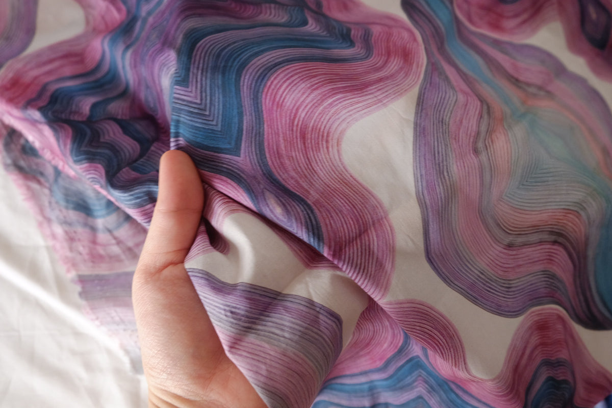 Ripple Bloom Cotton Lawn — 3.28 yd