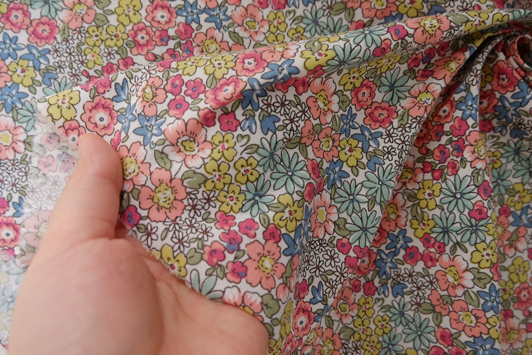 Pastel Garden Cotton Poplin – 2.2 yd