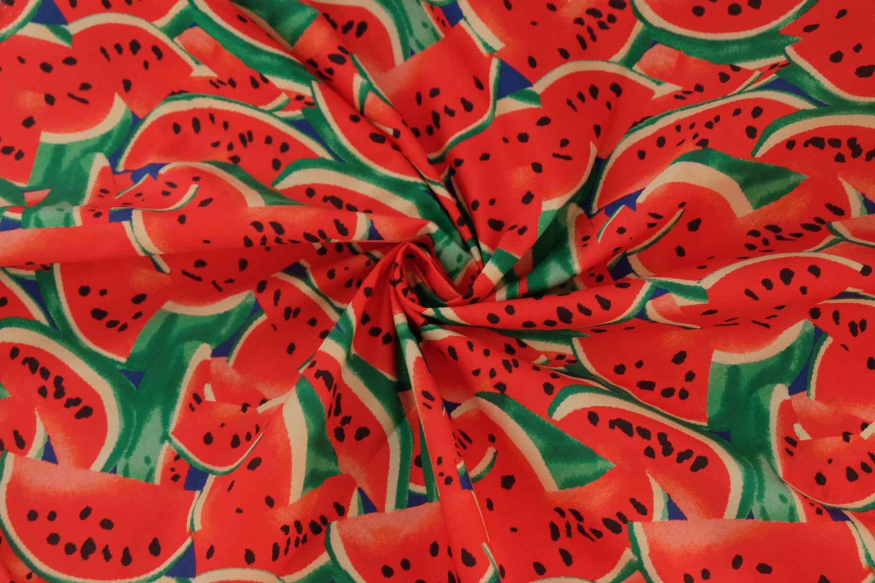 Watermelon Print Cotton Fabric – 2.2 yd